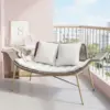 Ghế thư giãn dây rope Nora khung sắt sơn tĩnh điện 10 Ghế thư giãn dây rope Nora khung sắt sơn tĩnh điện