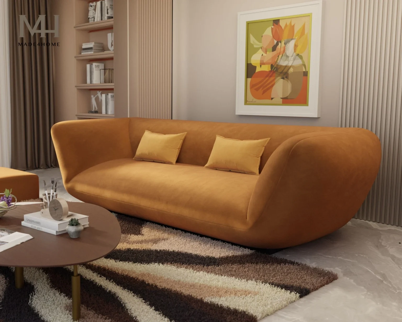 Top Mẫu Bàn Sofa Phòng Khách Hiện Đại, Đa Năng Và Tiết Kiệm Diện Tích 10 Ghế Sofa Meringa – Phong Cách Hiện Đại Mềm Mại