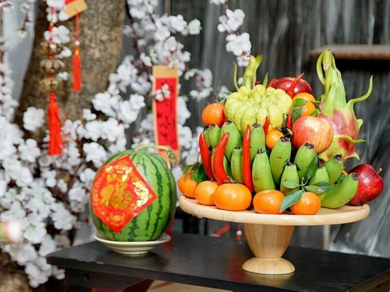 Bàn thờ ngày Tết miền Bắc Bàn thờ ngày Tết miền Bắc