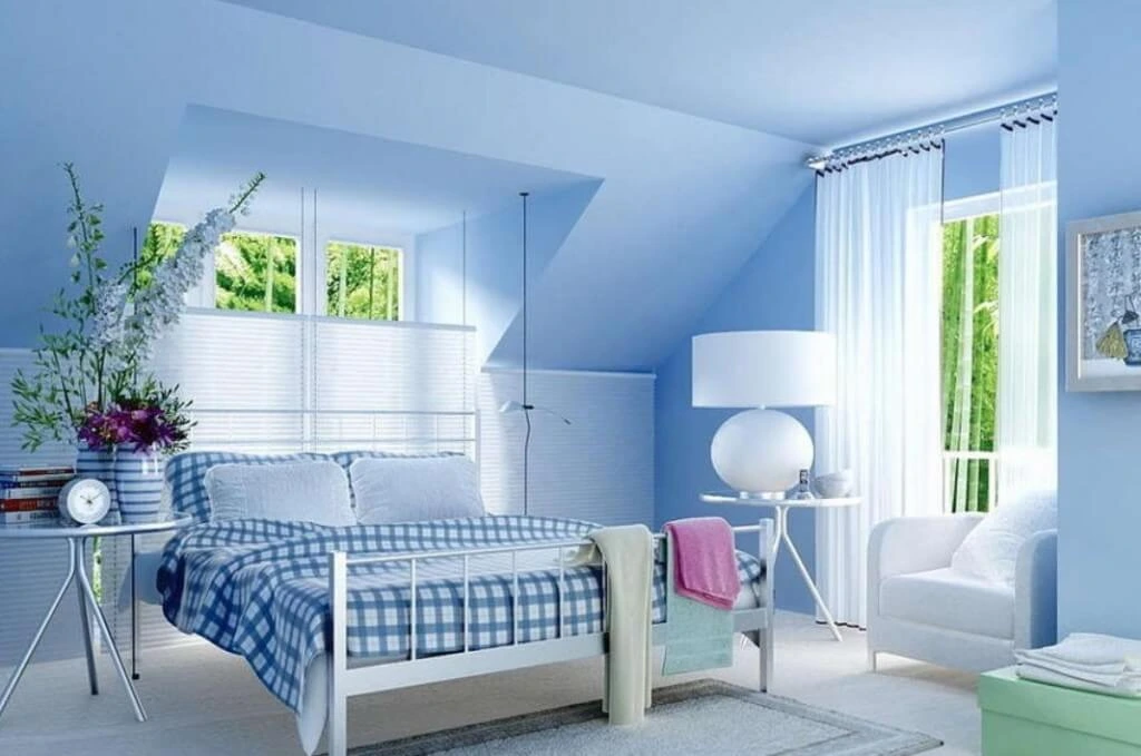 Sơn nhà màu xanh dương đẹp, làm nổi bật ngôi nhà bạn Sơn nhà màu xanh dương đẹp, làm nổi bật ngôi nhà bạn