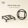 Đế lót sắt chậu cây sơn tĩnh điện 3 lớp – Bền đẹp, chịu lực 150kg 7 Đế lót sắt chậu cây sơn tĩnh điện 3 lớp – Bền đẹp, chịu lực 150kg