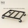 Đế lót sắt chậu cây sơn tĩnh điện 3 lớp – Bền đẹp, chịu lực 150kg 8 Đế lót sắt chậu cây sơn tĩnh điện 3 lớp – Bền đẹp, chịu lực 150kg