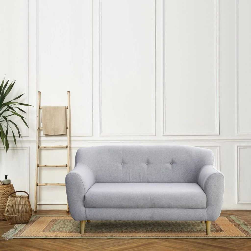 Ghế Sofa đơn Agnes – 1m4 – Xám Nhạt Ghế Sofa đơn Agnes – 1m4 – Xám Nhạt