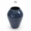 Bình hoa gốm sứ Lys trang trí decor dáng bầu Made4Home - Kích thước 25x11cm