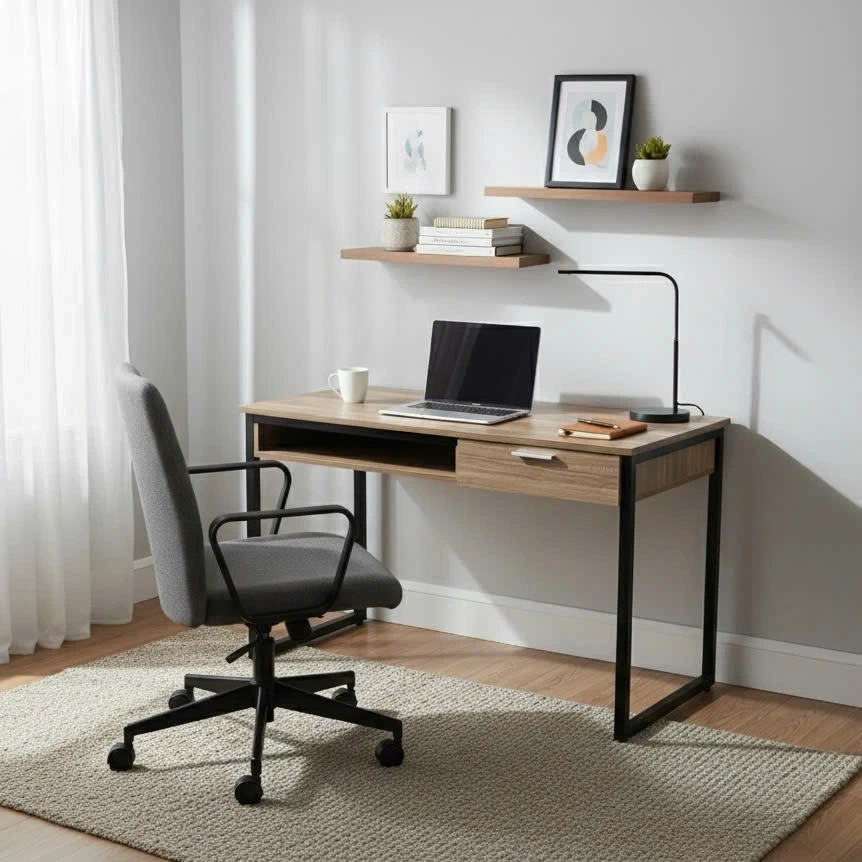 Những Mẫu Bàn Làm Việc Gỗ Đơn Giản Đáng Mua Nhất Hiện Nay 12 Những Mẫu Bàn Làm Việc Gỗ Đơn Giản Đáng Mua Nhất Hiện Nay