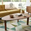 Bàn Trà Gỗ Made4Home – Bo Góc An Toàn, Veneer Tự Nhiên Cao Cấp Cho Phòng Khách Hiện Đại