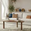 Bàn Trà Gỗ Made4Home – Bo Góc An Toàn, Veneer Tự Nhiên Cao Cấp Cho Phòng Khách Hiện Đại