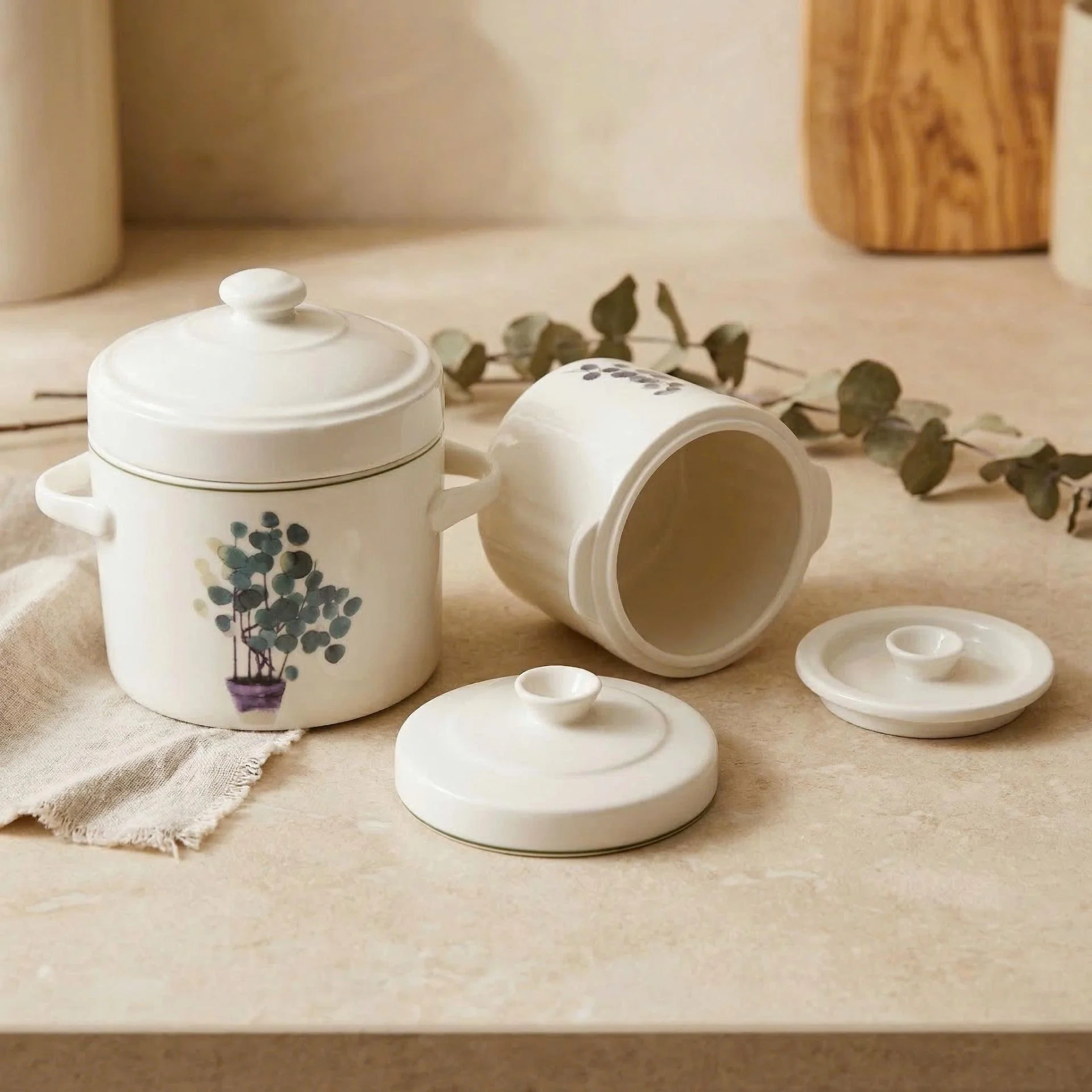 Thố Chưng Gốm Sứ Cao Cấp Made4Home 2 Lớp Nắp Giữ Nhiệt, Thiết Kế Sang Trọng Cho Gian Bếp Việt 51 Thố Chưng Gốm Sứ Cao Cấp Made4Home – 2 Lớp Nắp Giữ Nhiệt