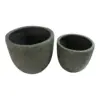 Egg Poly Planter (Set Of 2) – Green Grey 12 Egg Poly Planter (Set Of 2) – Green Grey