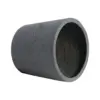 Rugen Cylindrical Round Poly Planter (Set Of 2) – Dark Grey