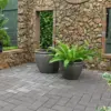 Terre Poly Planter (Set Of 2) – Grey 9 Terre Poly Planter (Set Of 2) – Grey
