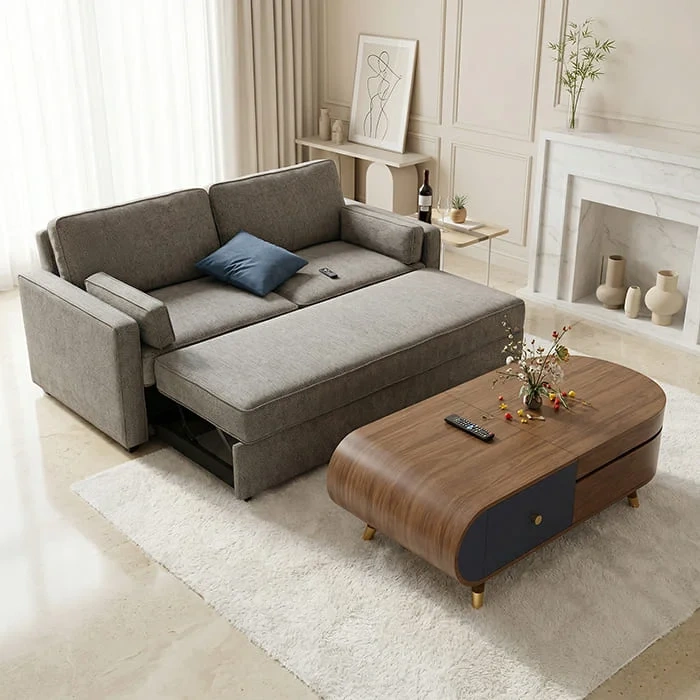 Cách Kết Hợp Bộ Sofa Phòng Khách Nhỏ Với Bàn Trà Và Kệ Tivi 12 Bàn Trà Gỗ Đẹp Cho Căn Hộ Chung Cư Và Nhà Phố Hiện Đại 2026