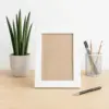Combo 4 Khung Ảnh Gỗ Để Bàn Mặt Mica Trong Suốt – Bộ Khung Tranh Trang Trí Nhà Cửa Hiện Đại