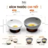 Chén Ăn Thú Cưng Gốm Sứ Kèm Đế Gỗ – Thiết Kế Nâng Cao, An Toàn Cho Chó Mèo