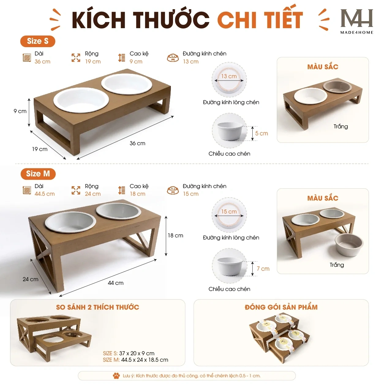 Set 2 Chén Sứ Cho Chó Mèo Kèm Kệ Ăn Nâng Cao Cho Thú Cưng | MADE4HOME 3 Set 2 Chén Sứ Cho Chó Mèo Kèm Kệ Ăn Nâng Cao Cho Thú Cưng | MADE4HOME - Ảnh 3