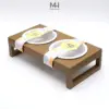 Set 2 Chén Sứ Cho Chó Mèo Kèm Kệ Ăn Nâng Cao Cho Thú Cưng | MADE4HOME 22 Set 2 Chén Sứ Cho Chó Mèo Kèm Kệ Ăn Nâng Cao Cho Thú Cưng | MADE4HOME