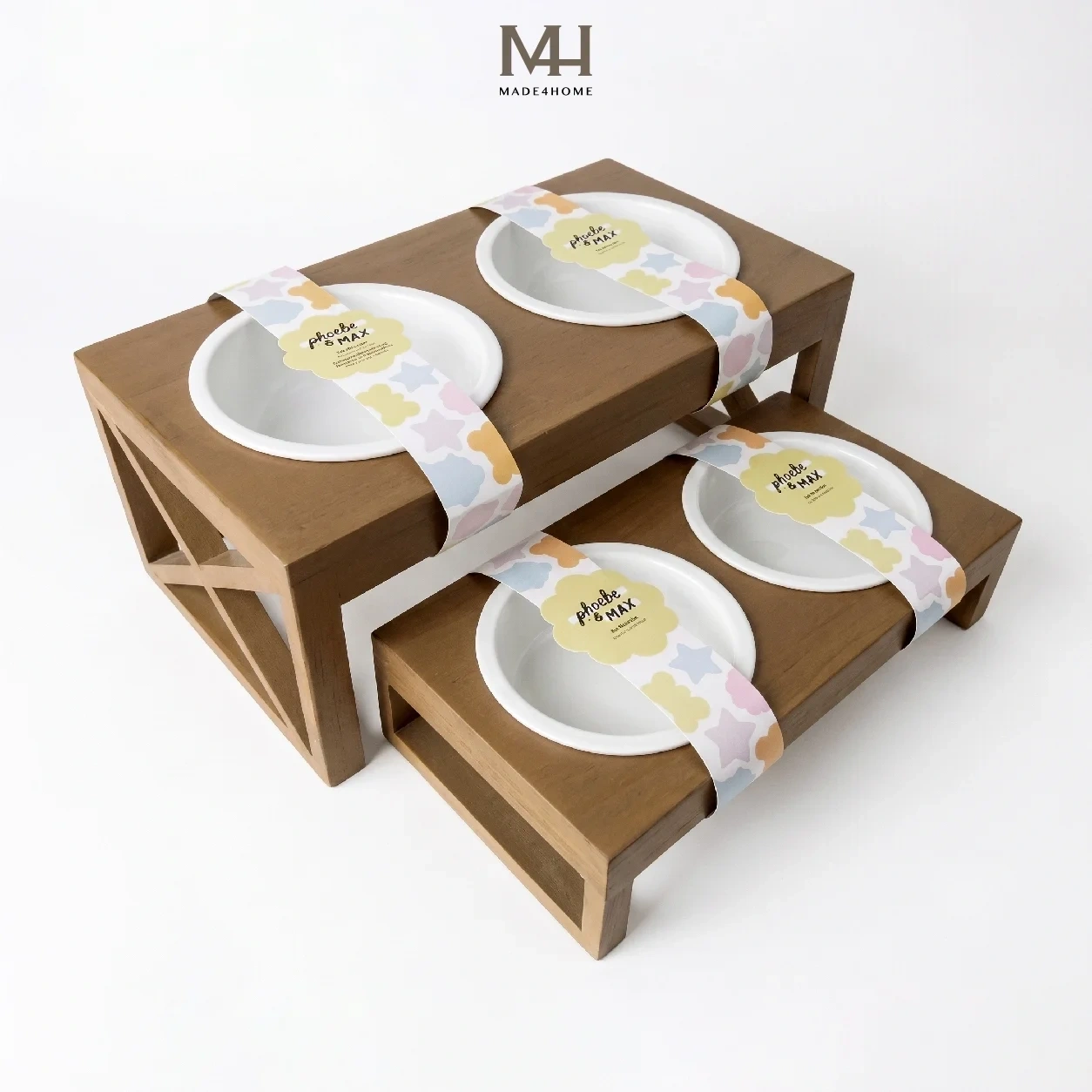 Set 2 Chén Sứ Cho Chó Mèo Kèm Kệ Ăn Nâng Cao Cho Thú Cưng | MADE4HOME 9 Set 2 Chén Sứ Cho Chó Mèo Kèm Kệ Ăn Nâng Cao Cho Thú Cưng | MADE4HOME - Ảnh 9