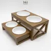 Set 2 Chén Sứ Cho Chó Mèo Kèm Kệ Ăn Nâng Cao Cho Thú Cưng | MADE4HOME 24 Set 2 Chén Sứ Cho Chó Mèo Kèm Kệ Ăn Nâng Cao Cho Thú Cưng | MADE4HOME