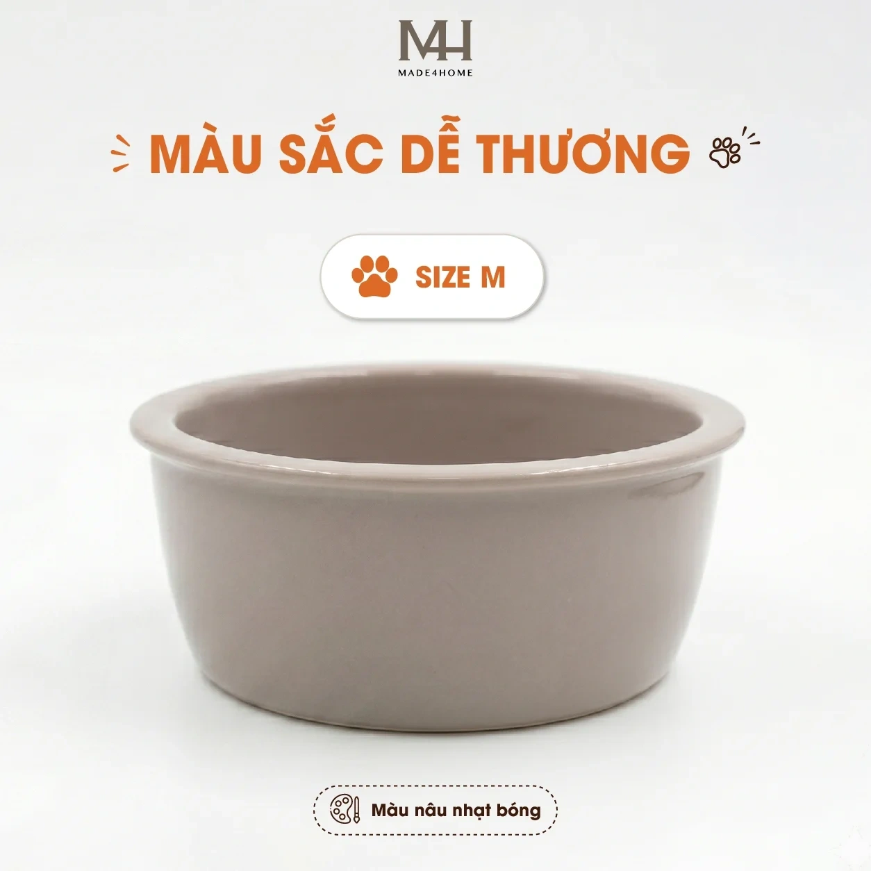 Set 2 Chén Sứ Cho Chó Mèo Kèm Kệ Ăn Nâng Cao Cho Thú Cưng | MADE4HOME 7 Set 2 Chén Sứ Cho Chó Mèo Kèm Kệ Ăn Nâng Cao Cho Thú Cưng | MADE4HOME - Ảnh 7