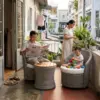 Bộ bisto set ngoài trời