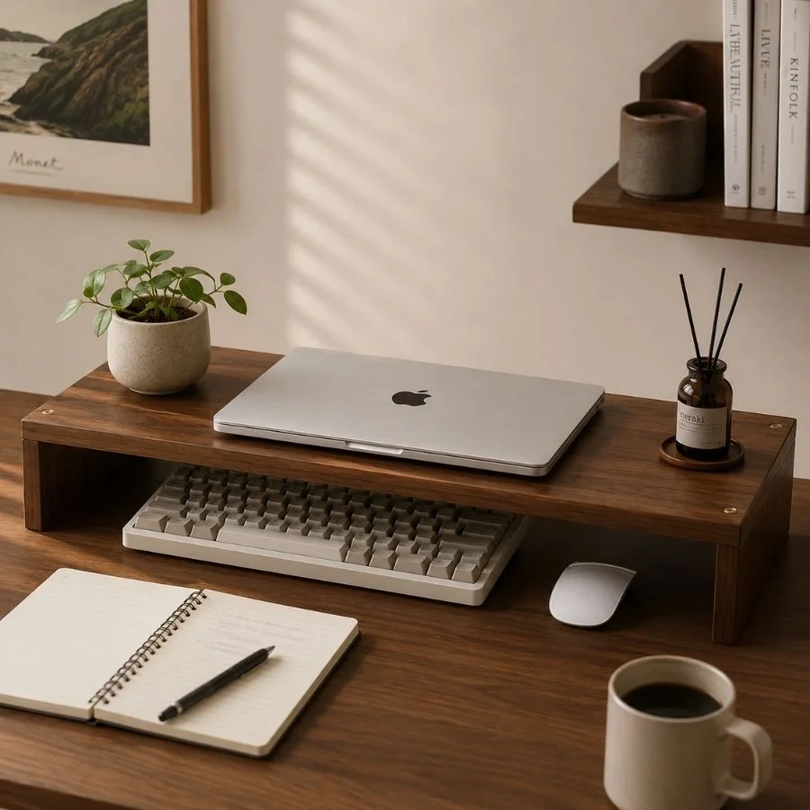 Kệ Để Màn Hình Máy Tính Gỗ MDF 50cm Made4Home – Tối Ưu Góc Làm Việc Gọn Gàng, Hiện Đại