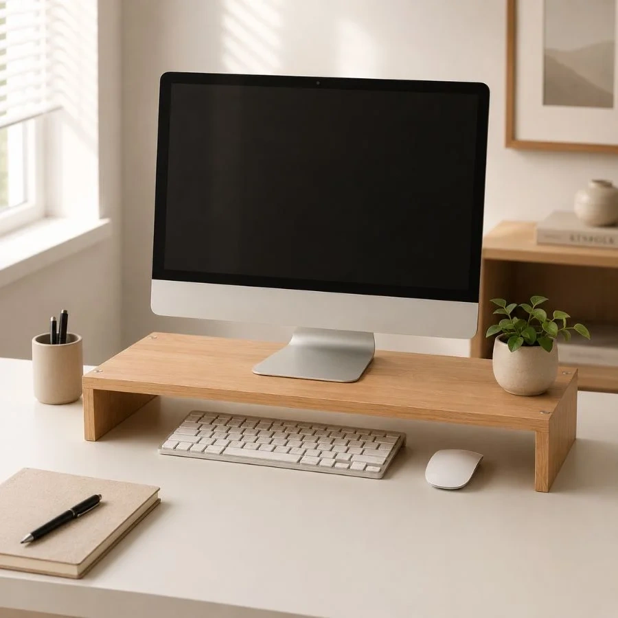 Kệ Để Màn Hình Máy Tính Gỗ MDF 50cm Made4Home – Tối Ưu Góc Làm Việc Gọn Gàng, Hiện Đại