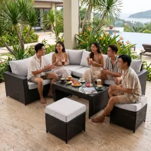 Home 58 Sofa Ngoài Trời Made4Home – Giải Pháp Nội Thất Sân Vườn Cao Cấp Cho Không Gian Sống Đẳng Cấp