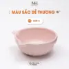 Chén Ăn Thú Cưng Nâng Cao Kèm Kệ Gỗ – Thiết Kế Tai Mèo Đẹp, Chống Gù, An Toàn Cho Chó Mèo
