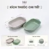 Khay Nướng 24x14x5cm Made4Home – Thiết Kế Pastel Xinh Xắn, Tiện Dụng Cho Mọi Gian Bếp