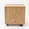 Tab 2 ngăn có bánh xe Aura Gỗ MDF 29 Tab 2 ngăn có bánh xe Aura Gỗ MDF