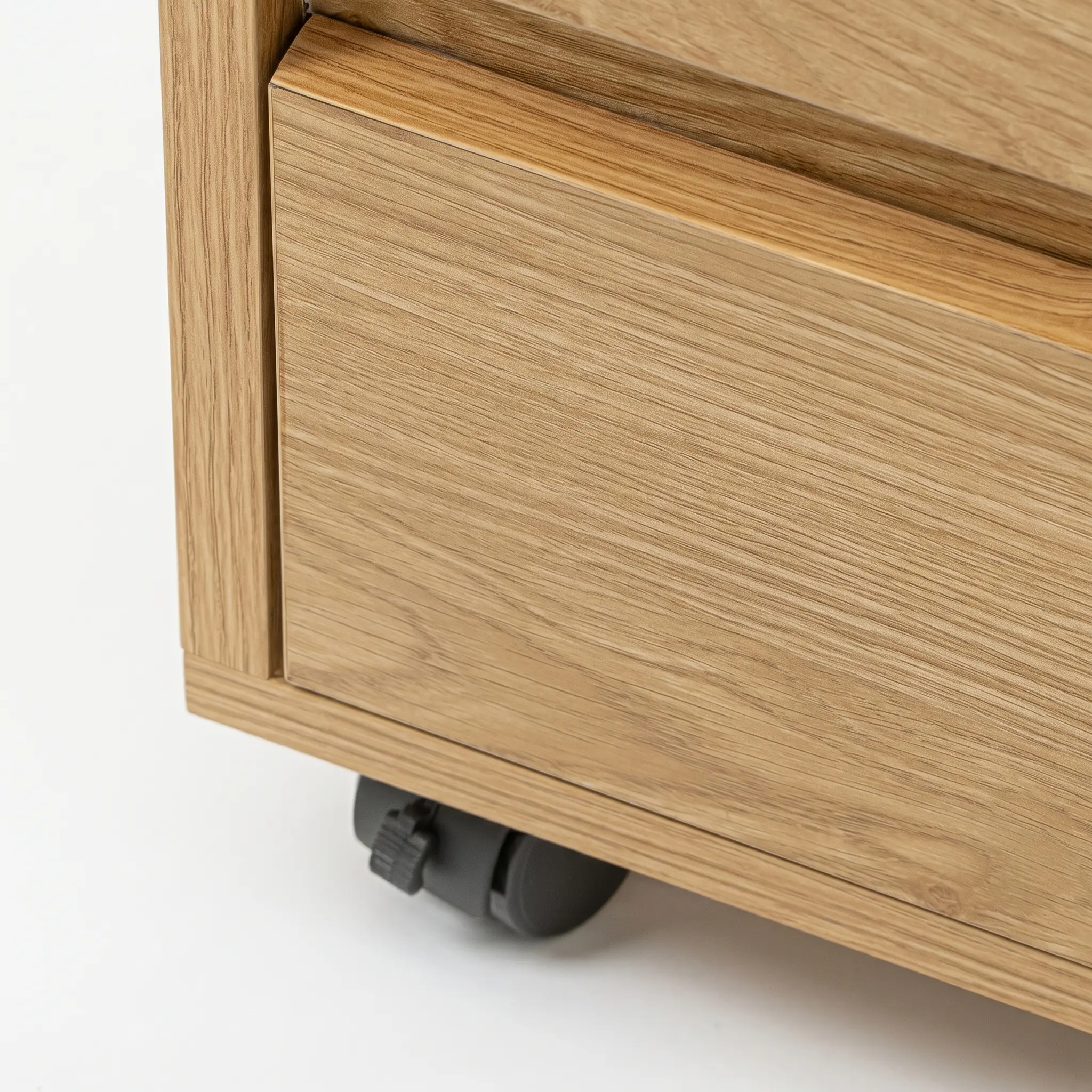 Tab 2 ngăn có bánh xe Aura Gỗ MDF 13 Tab 2 ngăn có bánh xe Aura Gỗ MDF - Ảnh 13
