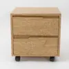 Tab 2 ngăn có bánh xe Aura Gỗ MDF 23 Tab 2 ngăn có bánh xe Aura Gỗ MDF