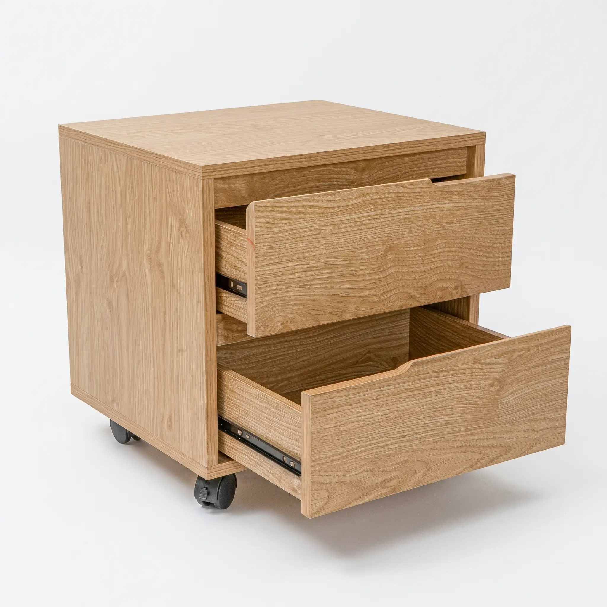Tab 2 ngăn có bánh xe Aura Gỗ MDF 7 Tab 2 ngăn có bánh xe Aura Gỗ MDF - Ảnh 7