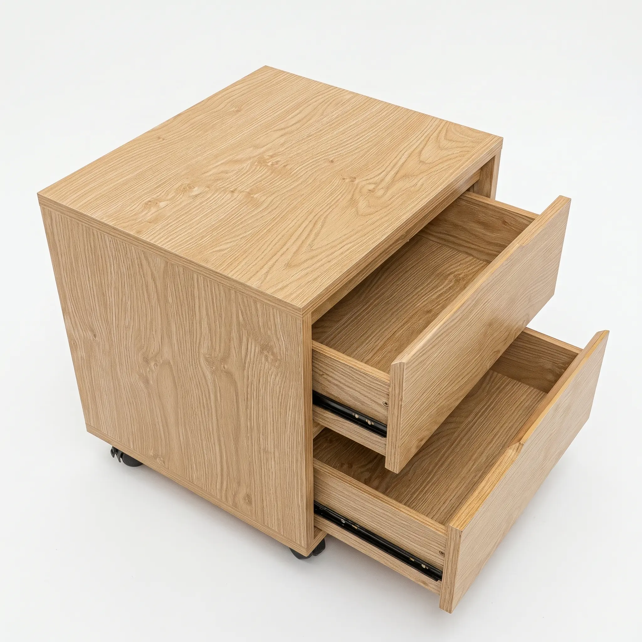 Tab 2 ngăn có bánh xe Aura Gỗ MDF 11 Tab 2 ngăn có bánh xe Aura Gỗ MDF - Ảnh 11