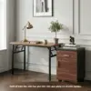 Tab văn phòng 2 ngăn có bánh xe - Gỗ MDF 22 Tab văn phòng 2 ngăn có bánh xe - Gỗ MDF
