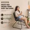 Bộ bàn ghế thư giãn Bistro dây rope VAMI – 2 ghế 1 bàn