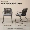 Bộ bàn ghế thư giãn Bistro dây rope VAMI – 2 ghế 1 bàn