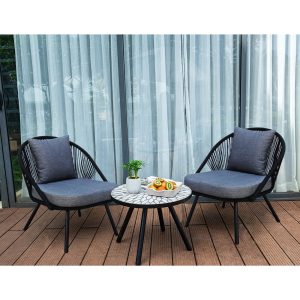 Bộ Bàn Ghế Dây Rope Chillon