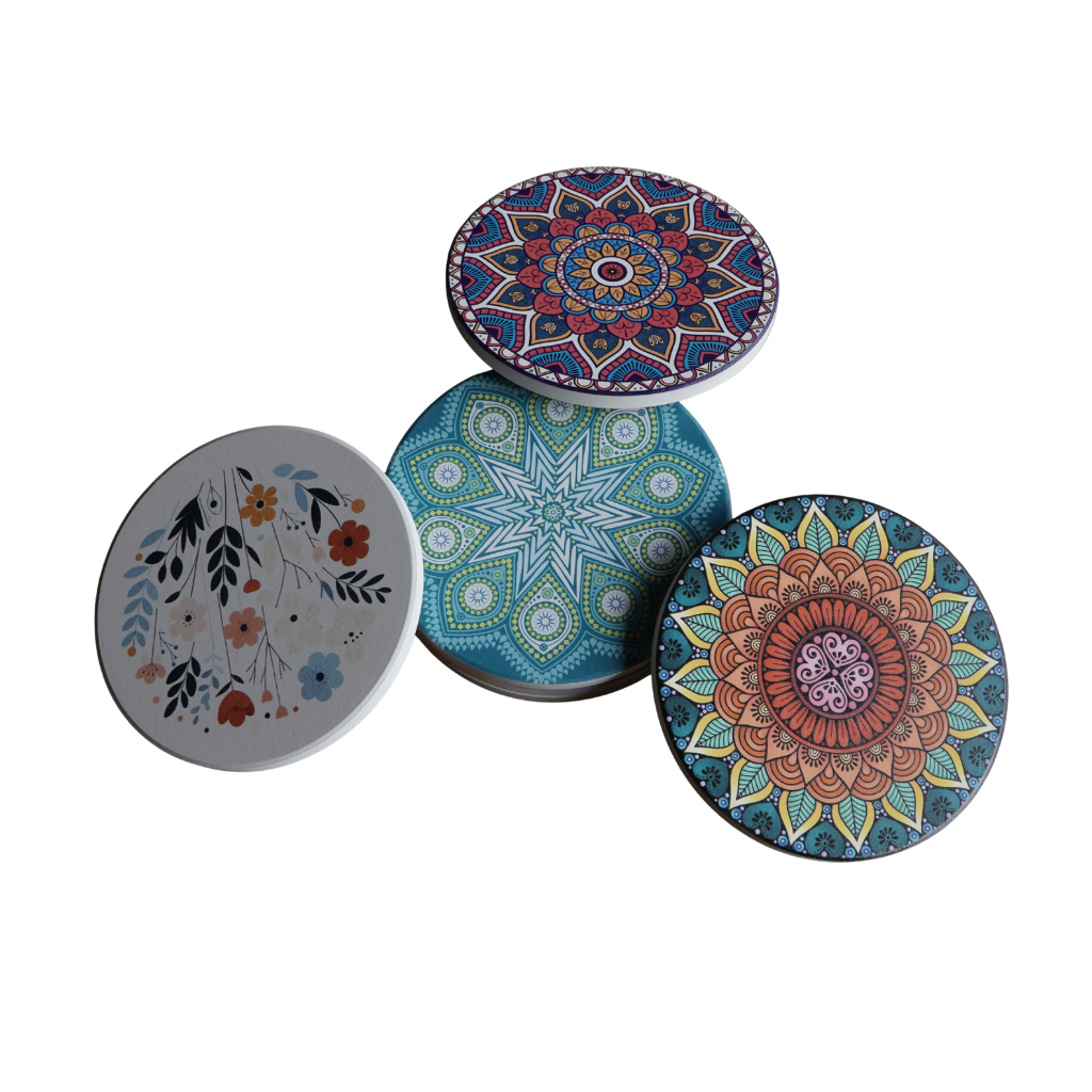 Đế Lót Ly Bằng Sứ