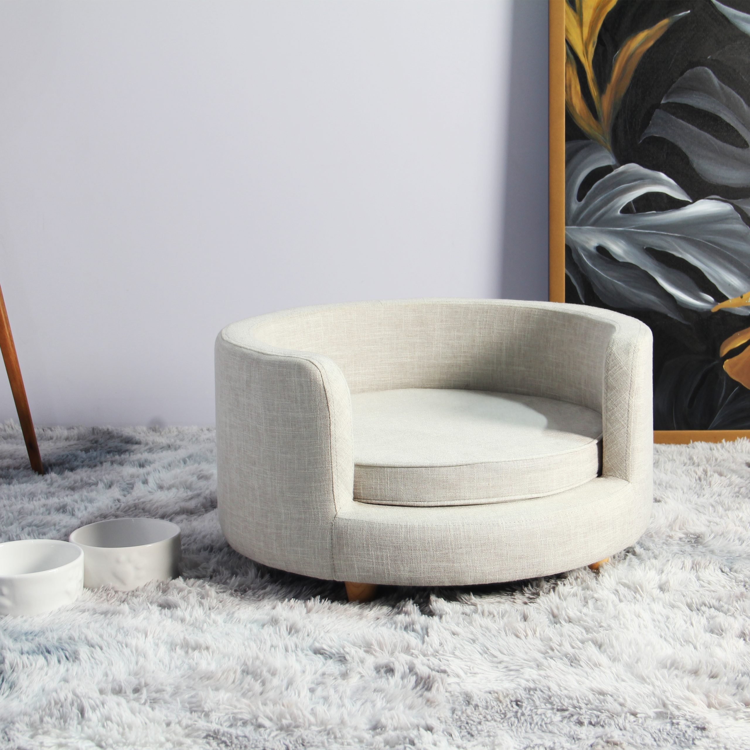 Sofa Otis Round Sofa Pet - Cream 6 Sofa Otis Round Sofa Pet - Cream