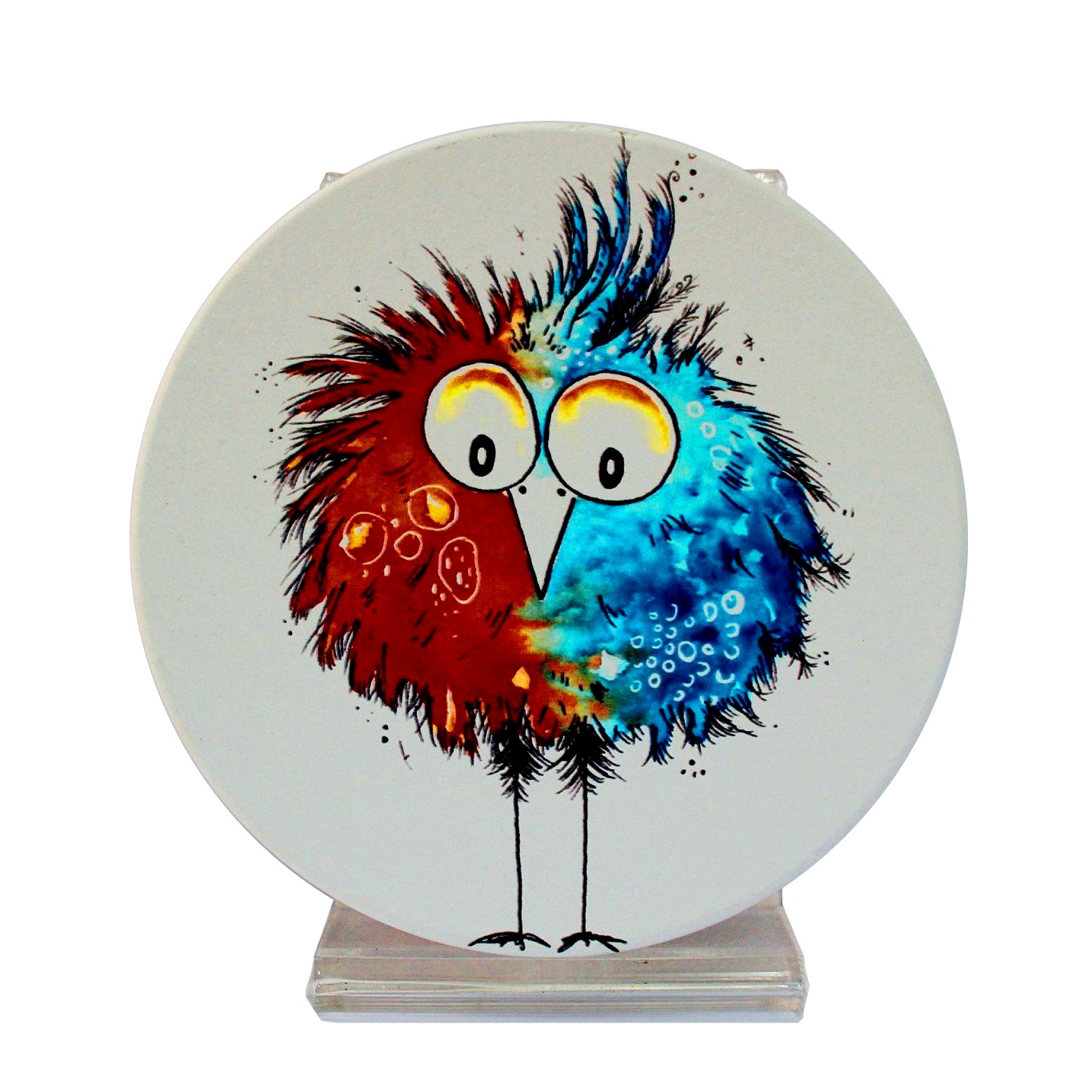 Đế Lót Ly Bằng Sứ