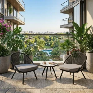 Bộ Bàn Ghế Dây Rope Chillon