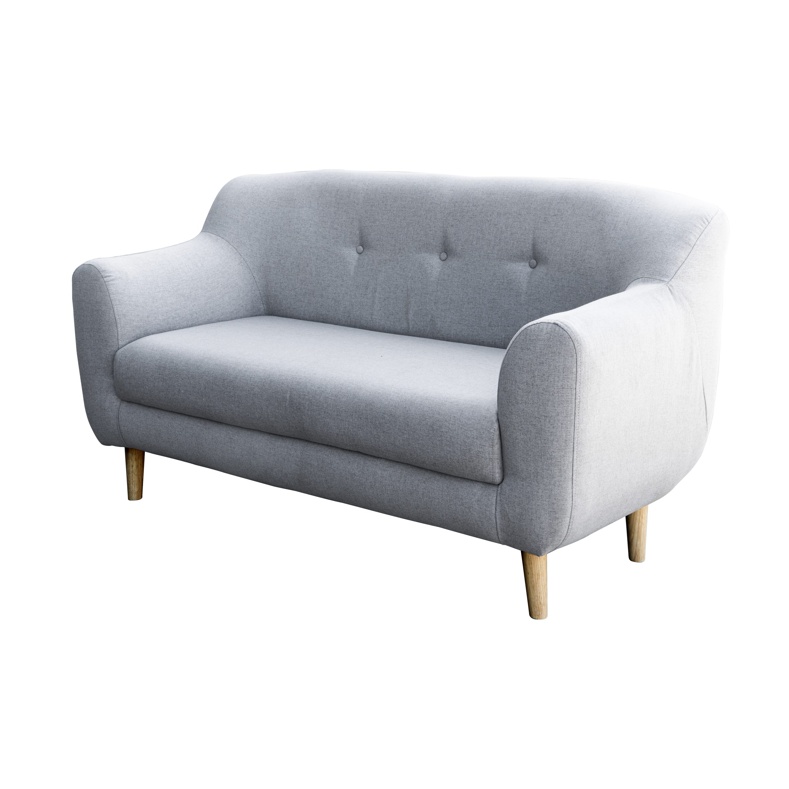 Ghế Sofa đơn Agnes - 1m4 - Xám Nhạt photo review