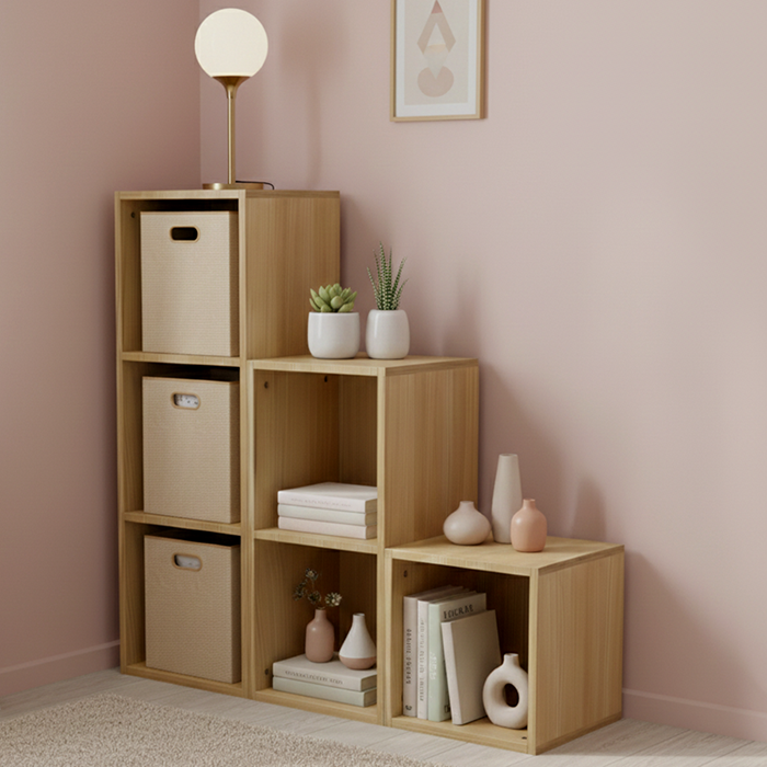 Kệ Tổ Ong Đa Năng Có Ngăn - 1,2,3 Tầng - Kệ Tủ Đầu Giường 3 Kệ Tổ Ong Đa Năng Có Ngăn - 1,2,3 Tầng - Kệ Tủ Đầu Giường