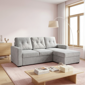 Bộ Sofa góc Norelli - Light Grey