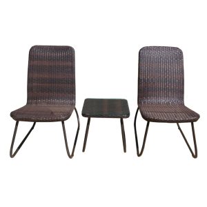 Bộ Bàn Ghế Mây Nhựa Stickel