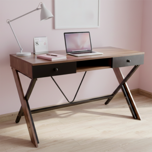 Bàn làm việc Bertha - Gỗ MDF chống trầy, có hộc tiện lợi