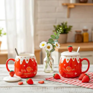 Ly Sứ Yummy Đỏ - 400ml