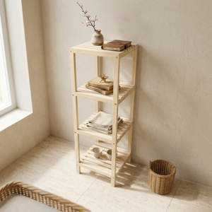 Kệ Đa Năng 4 Tầng Gỗ Thông