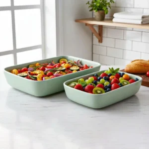 Khay Nướng Chữ Nhật Cactus